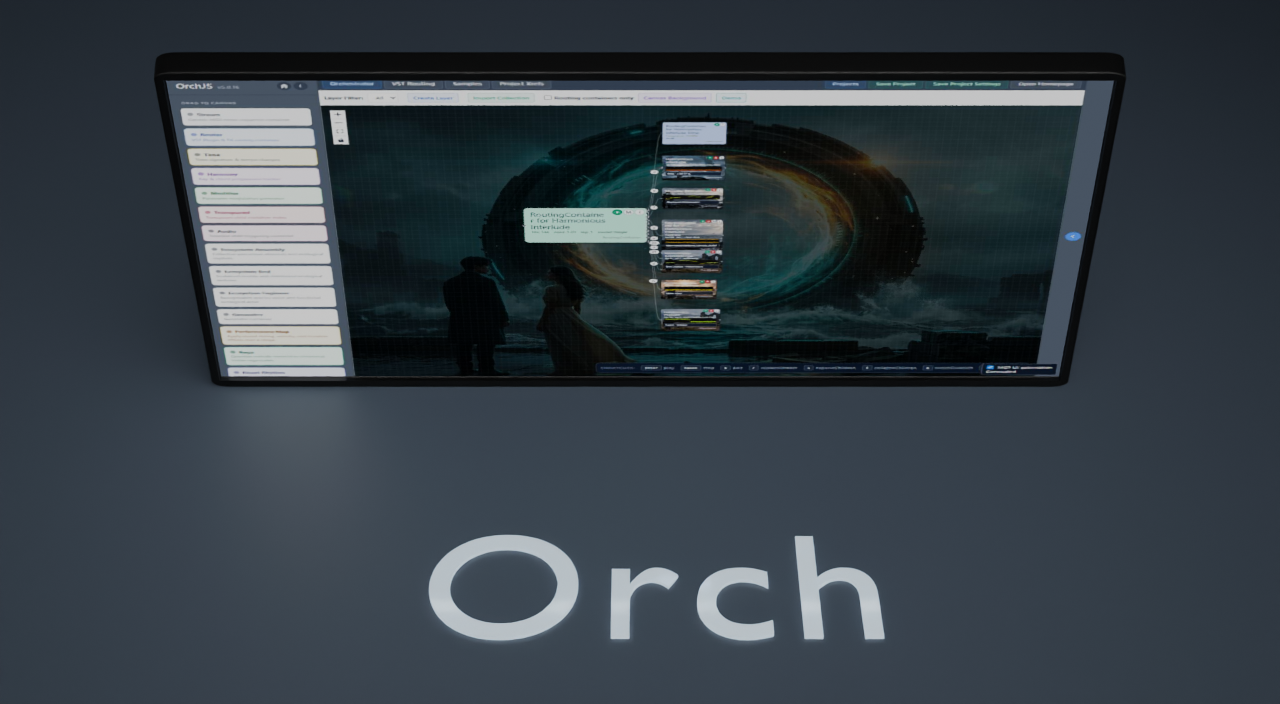 Orch visual identity artwork